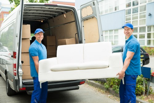 Office relocation team planning a business move in Pinner