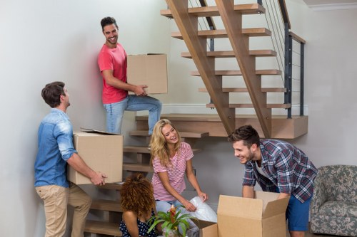 Local piano movers in Pinner planning a safe move through a residential property