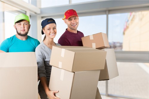 House move support using a van service in Pinner