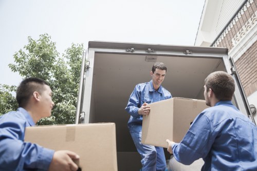 Local man and van moving furniture and boxes in Pinner