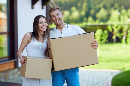 Cubic-yard and load-based quote explanation for a local house move in Pinner