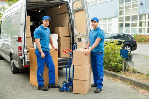 Fragile item packing materials for local removals