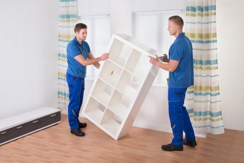 Careful packing and furniture protection during a local house removal