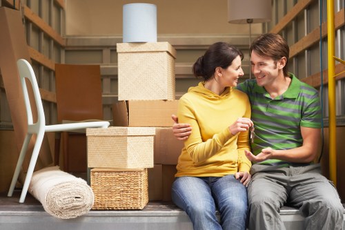 Careful packing and boxing service for a Pinner house move