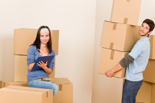 Office relocation service managing loading and delivery near Pinner